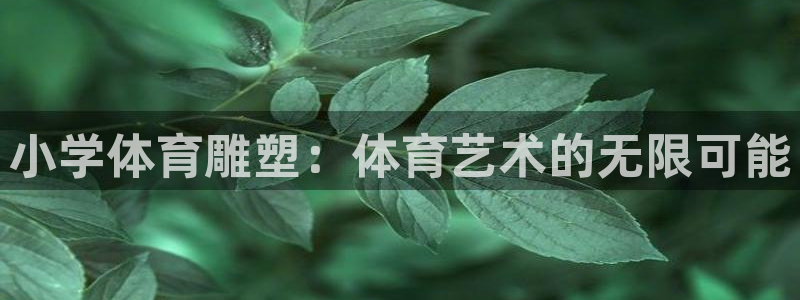 米兰体育下载：小学体育雕塑：体育艺术的无限可能